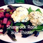 Shamrock Rose and Thistle