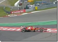 Massa nel gran premio di Germania 2013