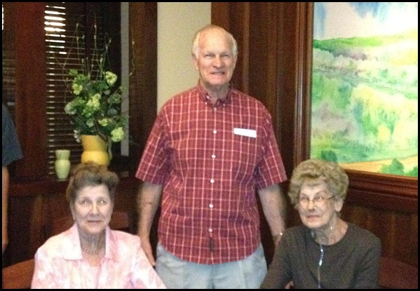 Donna Crouse, brother Delbert Ingalls, sister Mary Mattiussi
