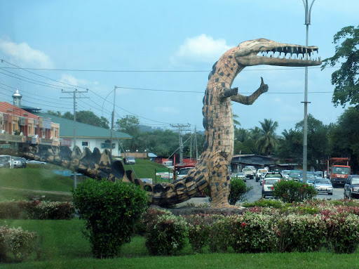 Another fine example of Malaysian traffic circle decor.