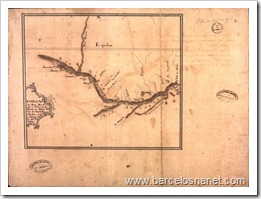 Porção do Rio Negro e Amazonas, entre as duas vilas de Barcelos e Óbidos, segundo a antiga carta do Estado.