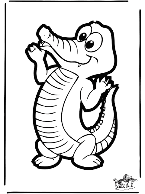 desenho jacare para colorir desenho jacare para imprimir