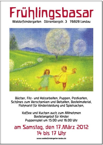 Frühlingsbasar Plakat 3 Frühlingsbasar Plakat 3
