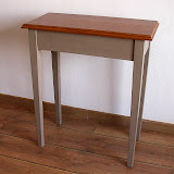 Milk-Painted Side Table
