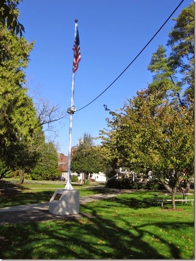 IMG_4168 Ralston Square Flagpole in Lebanon, Oregon on October 21, 2006