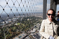 Kristy outside on the skydeck