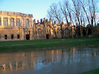Trinity College across the River Cam