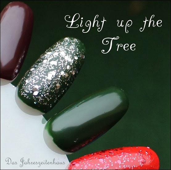 Essence Happy Holidays Nagellack Duo 03 Light up the Tree Swatches 2