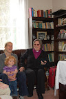 Inside St. Matthews before the service