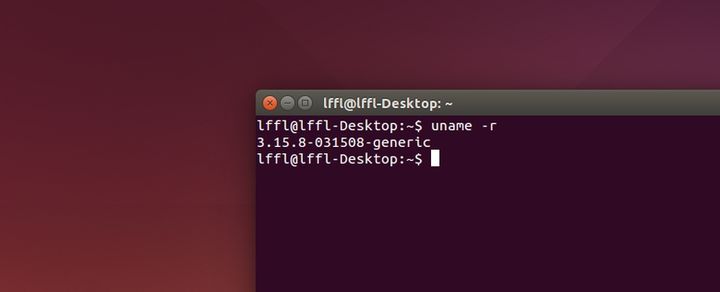 Linux 3.15.8 in Ubuntu
