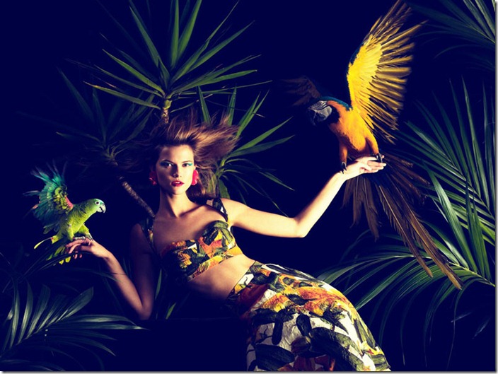 Kasia Struss by Nico for Harper’s Bazaar Spain February 2012