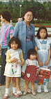 Mommy and her three girls