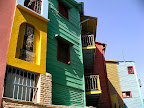 Häuser in La Boca