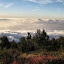 Sunset from the campsite below Raung rim