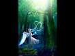 Angel In A Mystical Forest