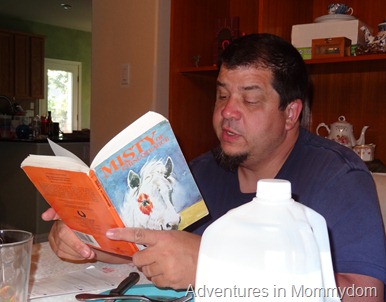 reading Misty of Chincoteague reading Misty of Chincoteague