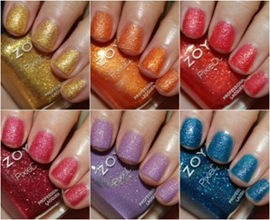 Zoya Pixiedust Texture Nail Polish Swatches Review All | ZonaFollow