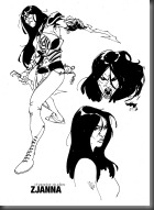 ZJANNA - character studies