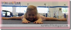 Kylee gymnastics  5 - 2012