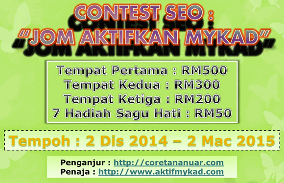 Jom aktifkan mykad Jom Aktifkan Mykad