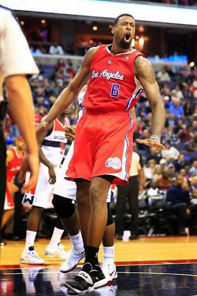 Wearing Brons DeAndre Jordan Back to Nike with SOLDIER 7 x5