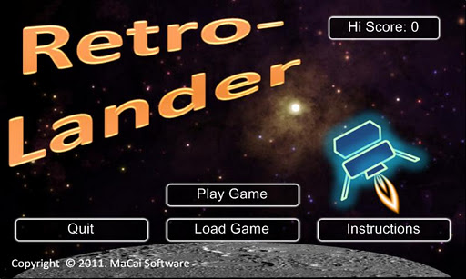 Retro Lander - Free
