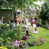 lunch in the garden