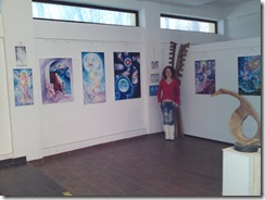 Corina Chirila la expozitia de arta organizata de Asociatia Artistilor Plastici din Bucuresti Univers Eminescian din Herastrau galeria AAP_filtered