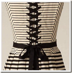 Corset Dress waist detail