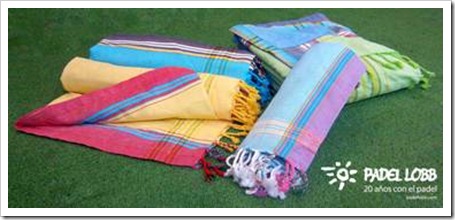 coleccion padel lobb verano 2011 toallas