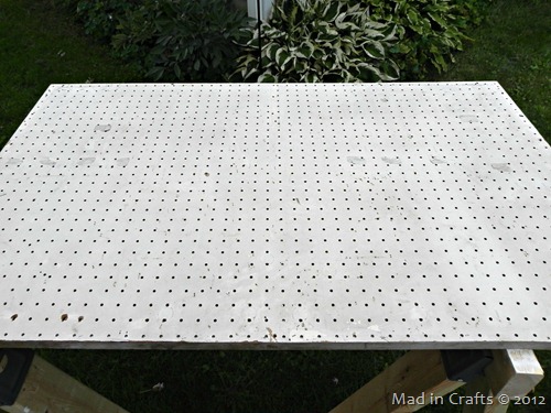 dirty pegboard
