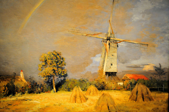 Jean Charles Cazin: Naturalismo, paisaje con figuras