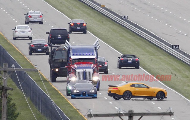 Transformers 4 Set Video Features a Revamped Bumblebee and Optimus Prime 04