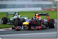 Vettel davanti ad Hamilton nel gran premio del Canada 2013