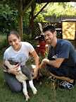 Big old softie Eddie here was adopted by this happy couple after being fostered for Animal Action Rescue by Beth LaBauve.
Photo Credit: Beth LaBauve