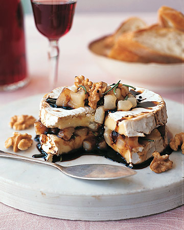 Pears and Camembert. (marthastewart.com) Pears and Camembert. (marthastewart.com)
