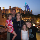 In front of the Burj al Arab