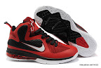 Fake LeBron 9 lbj9 fake colorway redblack 0 01 Fake LeBron 9