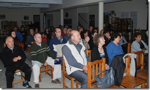 Amplia concurrencia de vecinos