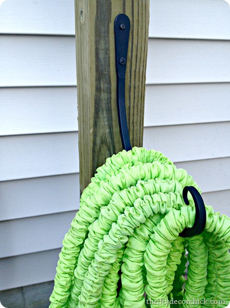 DIY hose holder hook