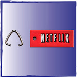 Netflix Custom Zipper Pull