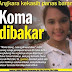 terkini lelaki disyaki bakar teman wanita ditahan polis