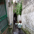 Down to the city center.