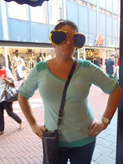 Amsterdam, Netherlands - Check out my hot sunglasses!