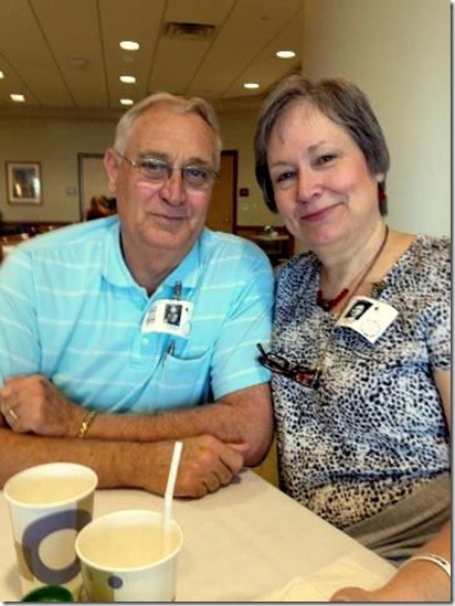lunch with Barb & Darrell at The Cancer Treatment Centers of America in Goodyear, AZ