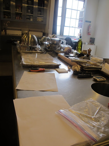 Prepped ingredients