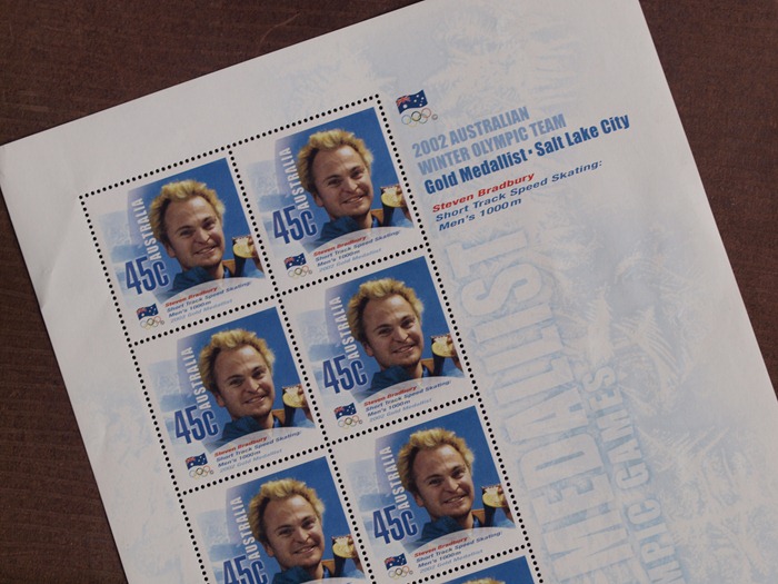 Steven Bradbury Gold Medal