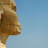 Sphynx and camel riders