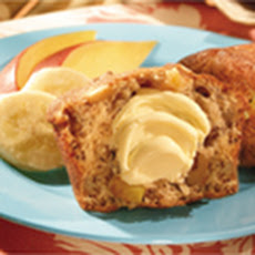 Banana-nut Mango Muffins