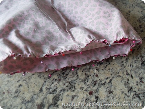attaching bodice to skirt